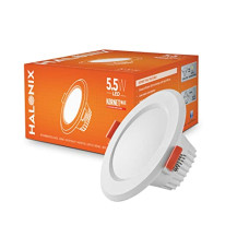 Deals, Discounts & Offers on  - Halonix Kornet 5.5-Watt LED Downlighter (Warm White), Small