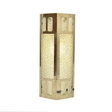 Deals, Discounts & Offers on  - tu casa (BL-08) hut Style Stainless Steel & Glass Bathroom Light with b-22 Holder(Bulb not Included)