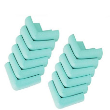 Deals, Discounts & Offers on Baby Care - SYGA Pack of 12 Cyan Thick Baby Child Infant Kids Safety Safe Table Desk Corner Edge Cushions Guard Protectos