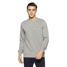 Deals, Discounts & Offers on Men - Allen Solly Men's Cotton Crew Neck Sweatshirt