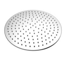 Deals, Discounts & Offers on Home Improvement - Suzec Aston Sandwich Round Stainless Steel 10'' High Pressure Ultra Slim Rainfall Shower Head/Over Head shower with Rubit Cleaning System (Chrome, without arm)