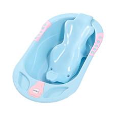 Deals, Discounts & Offers on Baby Care - BUMTUM Baby Bath Tub & Anti Slip Baby Plastic Bath Chair | Bathtub with Drain Plug | Baby Bath Seat/Sling with Non Slip Suction Base
