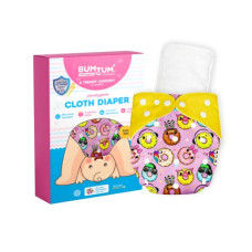 Deals, Discounts & Offers on Baby Care - Bumtum Cloth Diapers for Babies 0 to 3 Years | Pack of 1 with Inserts | Reusable Diaper