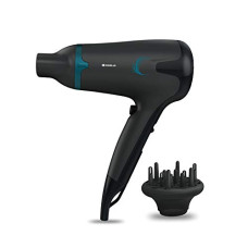 Deals, Discounts & Offers on  - Havells 1700W 2-in-1 Hair Dryer with Diffuser and Thin Concentrator | 2 Heat Settings (Hot/ Warm) | Heat Balance Technology | Midnight Black | Perfect Blow dry companion