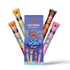 Deals, Discounts & Offers on  - GO DESi ice popz : 12-Pack Assorted 4 Flavours Fruit Ice Popsicles | Ice Pops (70ml Each) - Masala Cola, Mango, Very Berry, Tangy Imli Flavors