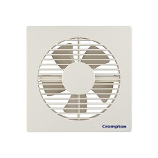 Deals, Discounts & Offers on  - Crompton Axial Air High-Speed Plastic Exhaust/Ventilation Fan (150 mm/6 Inches, White, Pack of 1)