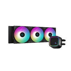 Deals, Discounts & Offers on  - Deepcool LE720 360mm ARGB CPU Liquid Cooler/AIO - Black | Support : Intel LGA1700/1200/1151/1150/1155 & AMD AM5/AM4 - R-LE720-BKAMMN-G-1
