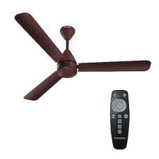 Deals, Discounts & Offers on  - Crompton Energion Hyperjet 1200mm BLDC Ceiling Fan with Remote Control | High Air Delivery | Energy Saving | 2 Year Warranty | Brown
