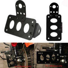 Deals, Discounts & Offers on  - Generic Side Mount Motorcycle License Plate Number Plate Bracket Fit