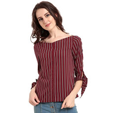 Deals, Discounts & Offers on Women - Rare Women's Regular fit Shirt (ep4073-s_Maroon S)