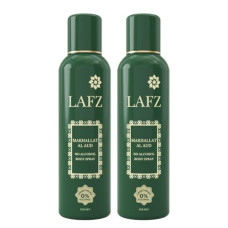 Deals, Discounts & Offers on Beauty Care - LAFZ No Alcohol Deodorant Body Spray For Men & Women, Combos (Makhallat Al Aud Pack of 2)