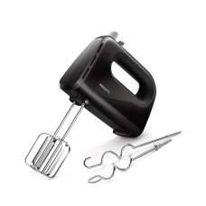 Deals, Discounts & Offers on  - Philips HR3705/10 300 Watt Lightweight Hand Mixer, Blender with 5 speed control settings, stainless steel accessories and 2 years warranty(black color)