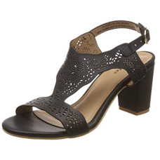 Deals, Discounts & Offers on  - BATA Women Daydream Block Sanda Black Ballet Flats-6 (7616032)