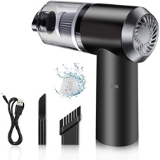 Deals, Discounts & Offers on  - Vacuum Cleaner Dust Collection/Lighting 2 in 1 Car Vacuum Cleaner 120W High-Power Handheld Wireless Vacuum Cleaner Home Car Dual-use Portable USB Rechargeable Set of 1 Black, Cloth Filter