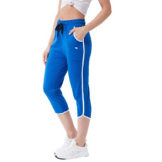 Deals, Discounts & Offers on Women - Modeve  Women Striped Cotton Blend Capri