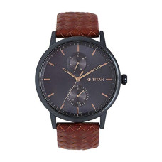 Deals, Discounts & Offers on Men - Titan Athleisure Analog Blue Dial Men's Watch-NN90118QL01/NP90118QL01