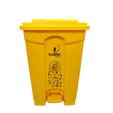 Deals, Discounts & Offers on  - Cello Strong Plastic Step-On Pedal Garbage Dustbin (60 Ltr, Yellow)