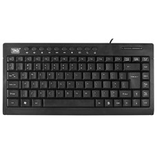 Deals, Discounts & Offers on  - TAG Blaze Mini USB Wired Keyboard with Dedicated Media Control Buttons, USB Multi-Device Keyboard with 95 Total Keys (Black)