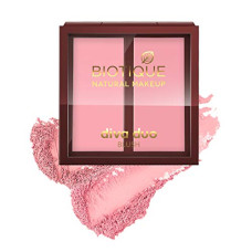 Deals, Discounts & Offers on Beauty Care - Biotique Natural Makeup Diva Duo Blush, Rose N Radiance, 9g