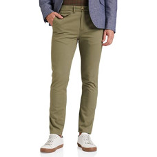 Deals, Discounts & Offers on Men - [Sizes 28, 30, 32, 34, 36, 38] Amazon Brand - House & Shields Men Flexi Waist Regular Casual Pants