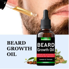 Deals, Discounts & Offers on  - smartdrops Beard Growth Oil Nourishes And Strengthens Beard With Natural Hair Oil(30 ml)