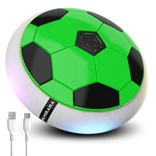 Deals, Discounts & Offers on  - Mirana C-Type USB Rechargeable Hover Football Indoor Floating Hoverball Soccer | Air Football Neon Lite | Made in India Fun Toy Best Gift