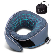 Deals, Discounts & Offers on  - ANYCHO Neck Pillow For Travel, Memory Foam Travel Pillow for Neck Adjustable - Travel Neck Pillow