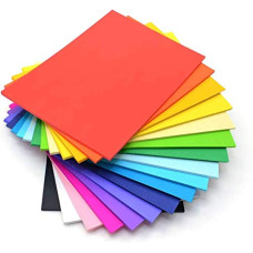 Deals, Discounts & Offers on  - Eclet 40 pcs Color A4 Medium Size Sheets (10 Sheets x 4 colour) Art and Craft Paper Double Sided Colored