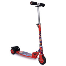 Deals, Discounts & Offers on  - Toyzone Spiderman Scooter Oval-66637 | Kids Scooter | Kids Skate | Skating Ride on| Smart Kick Scooter | Adjustable Height and Rear Brake | Foldable Scooter |