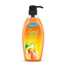 Deals, Discounts & Offers on  - Fiama Body Wash Shower Gel Peach & Avocado, 900ml Family Pack, Body Wash for Women and Men with Skin Conditioners for Smooth & Moisturised Skin, Suitable