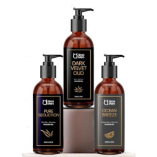Deals, Discounts & Offers on  - Qraa Men Luxurious Shower Gel | With Long Lasting Fragrance | Calming & Relaxing Fragrance | With Aloe Vera, Vitamin E & C| Pack of 3(600ML)