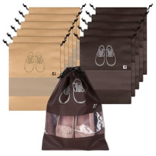 Deals, Discounts & Offers on  - Kuber Industries Pack of 12 Shoe Bags | Shoe Bags