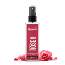 Deals, Discounts & Offers on Beauty Care - [User Specific] Organic needs Pure Rose water for face 100 ml, Steam distilled rose water, Cleanser, Moisturizer & toner for glowing skin, Gulab jal spray, Pure gulab jal, rose water spray