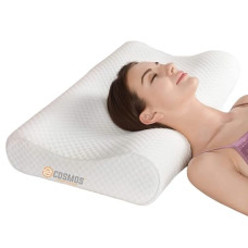 Deals, Discounts & Offers on  - E-COSMOS Memory Foam Pillow, Orthopedic Pillow for Neck Pain Cervical Contour Memory Foam Pillow,Orthopedic Neck Pillow with Washable Cover, Bed Pillows