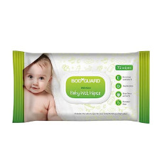 Deals, Discounts & Offers on Baby Care - Bodyguard Aloe Vera Based Natural Wet Wipes For Babies With Goodness Of Vitamin E | Moisturizing Baby Wet Wipes For Baby's Skin | Antibacterial Baby Wipes Combo | 72 Wipes