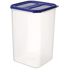 Deals, Discounts & Offers on  - Amazon Brand - Solimo Square Modular Plastic Container, 7.5 Litres, Blue