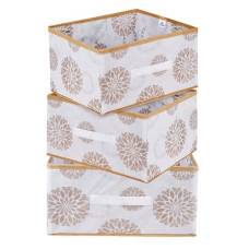 Deals, Discounts & Offers on  - Kuber Industries Pack of 3 Drawer Box | Foldable Clothes Organizer | Storage Bin for Clothes | Wardrobe Organizer
