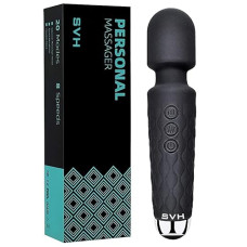 Deals, Discounts & Offers on  - SVH Personal Body Massager For Women, Men, Rechargeable Wireless Vibration Machine for Female with 20 Vibration Modes, 8 Speeds, Flexible Head