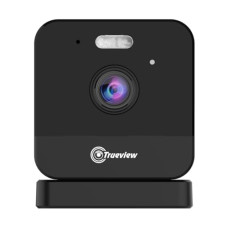 Deals, Discounts & Offers on Electronics - Trueview Cube Compact Indoor Smart Security Camera | 1080p HD CCTV Camera | Built-in Lumen Spot Light | Color Night Vision | Motion Detection | Two-Way Audio | Easy Set Up | Compatible with Alexa