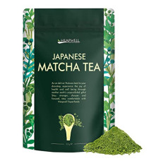 Deals, Discounts & Offers on  - Heapwell Superfoods Japanese Matcha Green Tea Powder, 50g (50 servings) | Sourced from Shizuoka, Japan