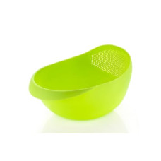 Deals, Discounts & Offers on  - T TOPLINE Strainer Colander, Fruit Basket, Pasta Strainer, Vegetable Strainer, Kitchen Sieve, Washing Bowl, Unbreakable, 1 x Big (Green)