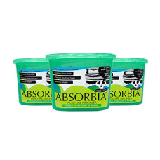Deals, Discounts & Offers on  - Absorbia Moisture Absorber & Odour Buster with Activated Charcoal |Family Pack of 3 (300 gms X 3 Boxes) |Absorption Capacity 600ml Each Box |for Wardrobe etc |Fights Against Mould & Musty smells