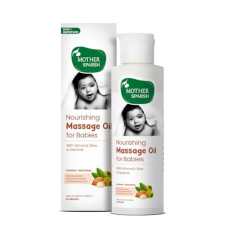 Deals, Discounts & Offers on Beauty Care - Mother Sparsh Nourishing Baby Massage Oil -100ml | With Almond & Avocado Oil | Non Sticky & Moisturizing Baby Oil