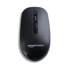 Deals, Discounts & Offers on  - amazon basics Wireless Mouse | 2.4 Ghz with USB Nano Receiver | 1000 DPI Optical Tracking | Compatible with PC & Laptop (Black)