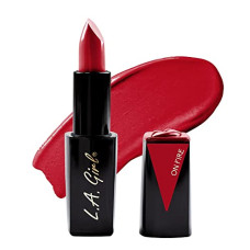 Deals, Discounts & Offers on Beauty Care - L.A.Girl Lip Attraction Lipstick Onfire (Matte)