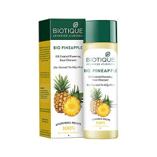 Deals, Discounts & Offers on  - Biotique Bio Pineapple Oil Control Foaming Face Cleanser Normal to Oily Skin (120 ml)