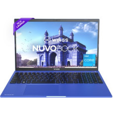 Deals, Discounts & Offers on Laptops - [Use Axis Bank Credit Card EMI ] WINGS Nuvobook S2 Aluminium Alloy Metal Body Intel Core i3 11th Gen 1125G4 - (8 GB/512 GB SSD/Windows 11 Home) WL-Nuvobook S2-BLU Thin and Light Laptop(15.6 Inch, Blue, 1.60 Kg)