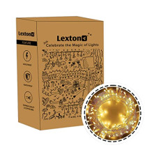 Deals, Discounts & Offers on  - Lexton 40 Feet Long 40 LED Power Pixel Serial String/Fairy Light | Plug Sourced | Suitable