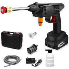 Deals, Discounts & Offers on  - SEAHELTON Wireless High Pressure Washer for Car Washing 48V Rechargeable Electric Pressure Washer Gun Machine Tool