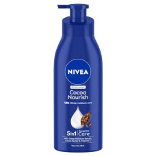 Deals, Discounts & Offers on  - NIVEA Cocoa Nourish 400ml Body Lotion with Deep Moisture Serum| 48 H Moisturization | With Cocoa Butter & Coconut Oil | Non Greasy & Healthy Looking Skin |For Very Dry Skin